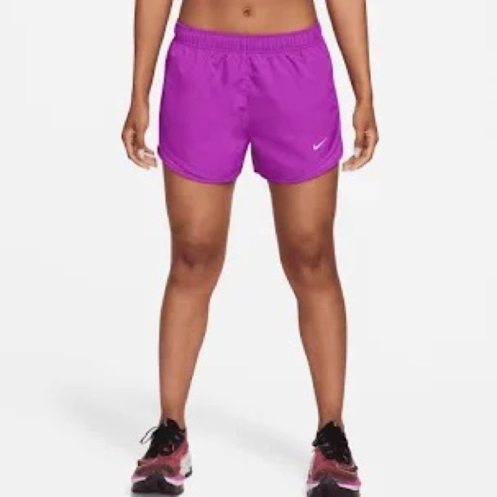 Purple Nike running shorts for women’s